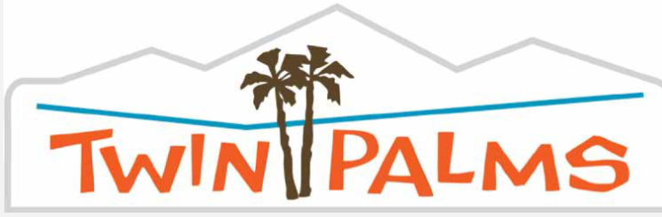 Twin Palms neighborhood sign